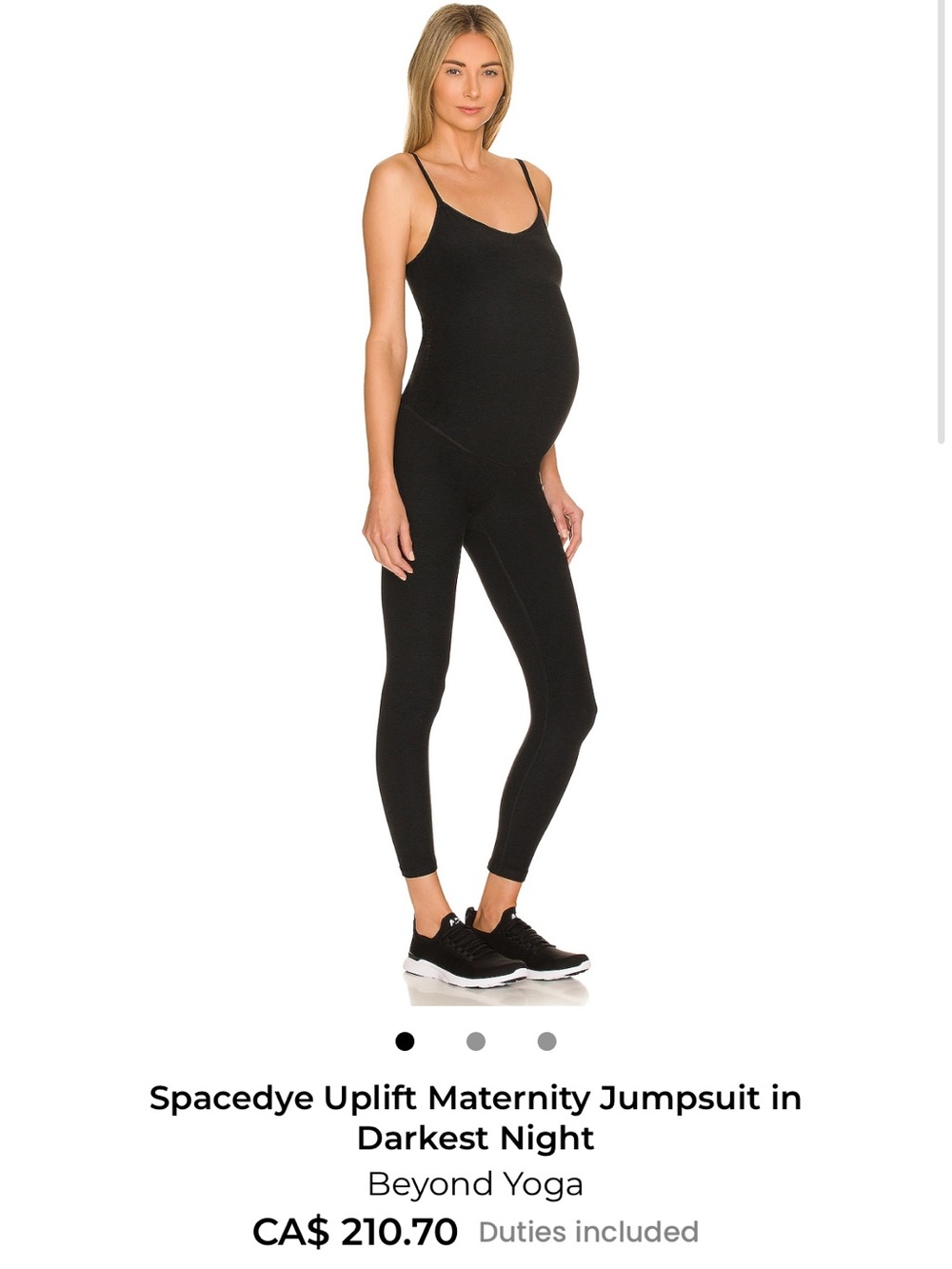Beyond Yoga Maternity Onesie